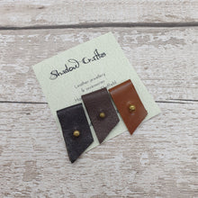 Load image into Gallery viewer, Leather Cable Tidy/Cable Clips - Set of 3 - Shadow Craft