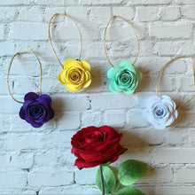 Load image into Gallery viewer, Paper Flower - Hanging Decoration - Turn the Page Design