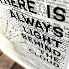 Load image into Gallery viewer, Dictionary Page Print - Little Women Quote - Turn the Page Design