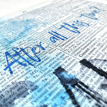 Load image into Gallery viewer, Dictionary Page Print - After all this time? Always - Magical Movie Inspired Quote - Turn the Page Design