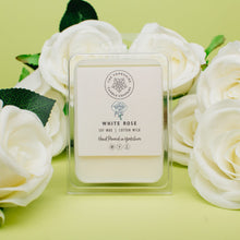 Load image into Gallery viewer, Candle - White Rose - hand poured soy wax candles - The Yorkshire Candle Company Ltd