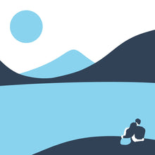 Load image into Gallery viewer, All the Places We'll Never Forget Screen print -Lake District inspired art print - Or8 Design