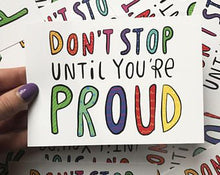 Load image into Gallery viewer, Positivity postcards - Katie Abey - Motivation gift - stationary - send a smile - selfcare