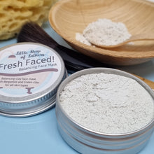 Load image into Gallery viewer, French Clay Face Mask - Balancing - Little Shop of Lathers - handmade body bar