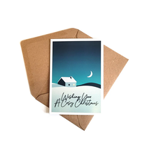 Load image into Gallery viewer, Cosy Christmas Cabin - Christmas Card - Or8Design