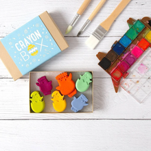 Load image into Gallery viewer, Wax Crayon Set - Easter Chicks - Crayon Box