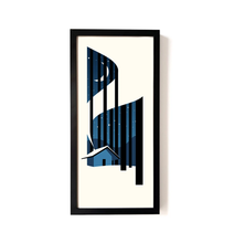 Load image into Gallery viewer, Escape to the Forest screen print - Nighttime - Or8 Design