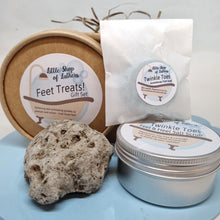 Load image into Gallery viewer, Feet Treats! - Feet Pampering Gift Set - Little Shop of Lathers