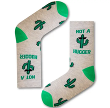 Load image into Gallery viewer, Not a Hugger Socks - Unisex socks - Urban Eccentric - Cactus Socks