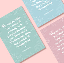 Load image into Gallery viewer, Alice in Wonderland Print - A4 - Blush and Blossom