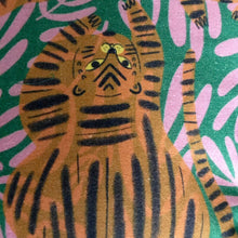 Load image into Gallery viewer, Tiger Cushion - Jenna Lee Alldread - big cats