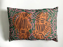 Load image into Gallery viewer, Tiger Cushion - Jenna Lee Alldread - big cats