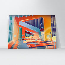 Load image into Gallery viewer, Roger Stevenson Cafe, University of Leeds - A4 Print - Empty Insides Art