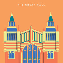 Load image into Gallery viewer, The Great Hall, University of Leeds - Square Print - Empty Insides Art