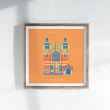 Load image into Gallery viewer, The Great Hall, University of Leeds - Square Print - Empty Insides Art