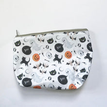 Load image into Gallery viewer, Halloween Characters pouch - Jenna Lee Alldread - make up bag - pencil case