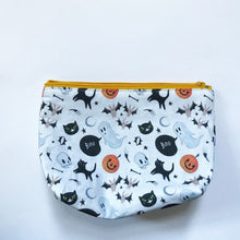 Load image into Gallery viewer, Halloween Characters pouch - Jenna Lee Alldread - make up bag - pencil case