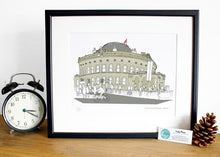 Load image into Gallery viewer, Corn Exchange Leeds Print - A4 - Accidental Vix Prints - Leeds illustrations