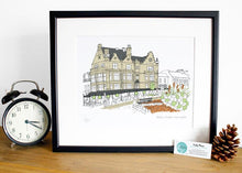 Load image into Gallery viewer, Bettys Tearoom - Harrogate Print - Accidental Vix Prints - Yorkshire illustrations