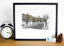 Load image into Gallery viewer, Ilkley Print - The Grove - Accidental Vix Prints - Yorkshire illustrations