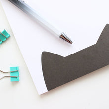 Load image into Gallery viewer, A6 Cat notepad - Notes - cat lovers - Purple Tree Designs - stationery