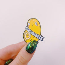Load image into Gallery viewer, Enamel Pin -The Pregnant Potato - Katie Abey - puns - pregnancy gift