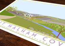 Load image into Gallery viewer, Malham Cove Travel inspired A3 size poster print - Sweetpea & Rascal - Yorkshire prints - Yorkshire scenes and landmarks