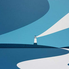 Load image into Gallery viewer, Edge of the Sea Screen print - Or8 Design