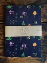 Load image into Gallery viewer, Trees A5 size Notebook - Sweetpea and Rascal - note book - stationery lovers
