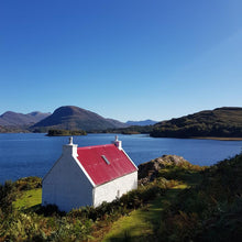 Load image into Gallery viewer, Red Roof Cottage Screenprint - A4 print - Scotland - Adventurers - Or8 Design