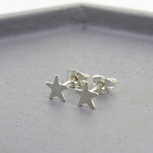 Load image into Gallery viewer, Star Stud Earrings - Sterling Silver - Maxwell Harrison Jewellery