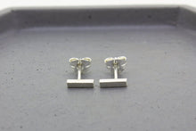Load image into Gallery viewer, Staple Stud Earrings - Sterling Silver - Maxwell Harrison Jewellery