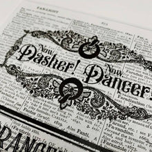 Load image into Gallery viewer, Dictionary Page Print - The Night Before Christmas - Turn the Page Design