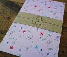 Load image into Gallery viewer, Flowers A5 size Notebook - Sweetpea and Rascal - note book - stationery lovers