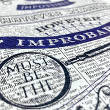 Load image into Gallery viewer, Dictionary Page Print - Sherlock Holmes Quote -Turn the Page Design