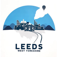 Load image into Gallery viewer, Leeds Screenprint - City print - Or8 Design - Yorkshire gift ideas