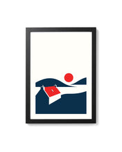 Load image into Gallery viewer, Red Roof Cottage Screenprint - A4 print - Scotland - Adventurers - Or8 Design