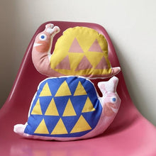 Load image into Gallery viewer, Snail Plushie Cushion - Emily Spikings