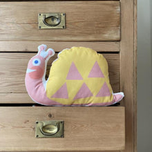 Load image into Gallery viewer, Snail Plushie Cushion - Emily Spikings