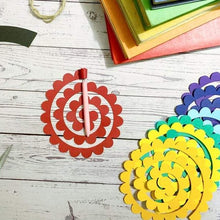Load image into Gallery viewer, Paper Flower Making Kit - Make your own Rainbow - Bright Colours - Turn the Page Design