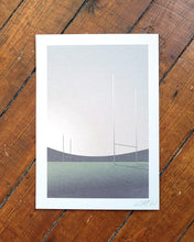 Load image into Gallery viewer, Rugby In Winter A4 Print- Or8Design