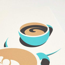 Load image into Gallery viewer, Coffee Lovers Screenprint - Or8 Design