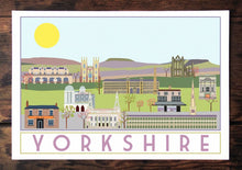 Load image into Gallery viewer, Yorkshire Travel inspired poster print - Sweetpea & Rascal - Yorkshire prints