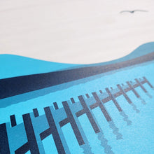 Load image into Gallery viewer, Windermere Screen print - Lake District Art print - Or8 Design