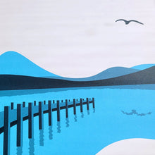 Load image into Gallery viewer, Windermere Screen print - Lake District Art print - Or8 Design