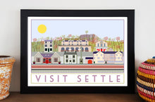 Load image into Gallery viewer, Settle Travel inspired poster print - Sweetpea & Rascal - Yorkshire prints