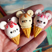Load image into Gallery viewer, Ice cream Charms - Pins and Noodles - Polymer Clay