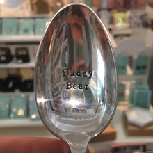 Load image into Gallery viewer, Daddy Bear - stamped spoon - Dollop and Stir