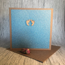 Load image into Gallery viewer, Baby Card - Handmade by Natalie - New baby