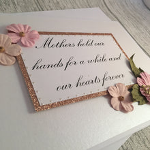 Load image into Gallery viewer, Mothers hold our hands A5 card - Handmade By Natalie